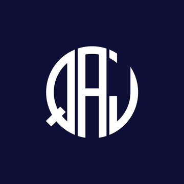qaj circle logo design
