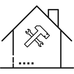 Home Renovation Icon