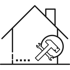 Home Renovation Icon