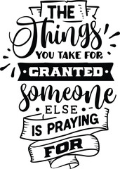 The things you take for granted