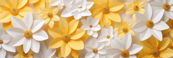 Fototapeta premium Paper Flower Arrangement
