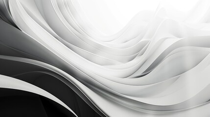 Obraz premium A modern abstract background with clean lines and a monochromatic color scheme.