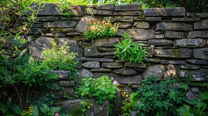 Obraz premium Backyard Wall Corner