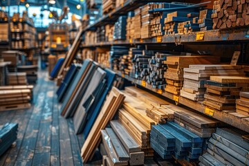 Obraz premium warehouse inventory professional photography