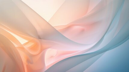 A serene abstract background with soft, muted shades and gentle curves.