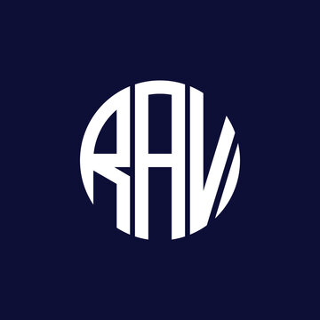 rav circle logo design