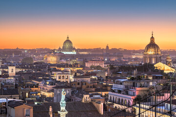 Rome, Italy at Golden Hour