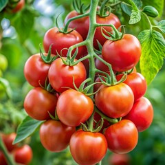 tomatoes on vine
