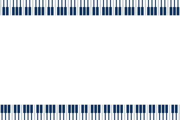 Beautiful piano background decorative design.Music template poster vintage style.Frame design element can be used for backdrop, banner, brochure, print, rug, product, wall print decorate illustration