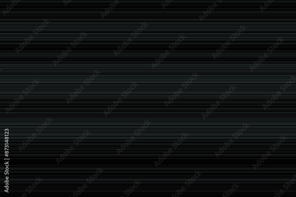 Poster a pattern of horizontal scan lines abstract on a black background