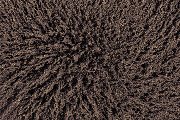 Garden soil texture  macro closeup abstract background