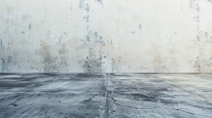 Obraz premium Copy Space for Painting on Concrete Floor