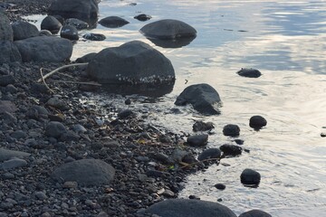 rocks on the beach