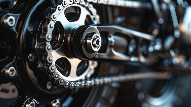 Motorcycle racing gear changing mechanism