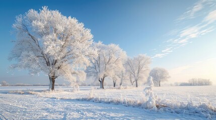 Frosty Winter Scenery