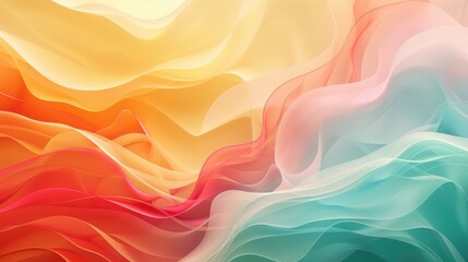 Obraz premium An abstract background with clean, minimal lines and soft, muted gradients