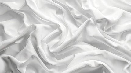 Obraz premium Background with textured white fabric