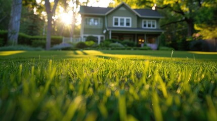 Transforming the yard of my home into a grassy lawn