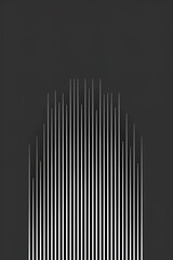 Obraz premium Abstract Minimalistic Architecture Landscapes Concept: Exploring Simplicity in Form and Space. Perfect for Indoor Decoration and Creative Artistic Inspiration. Vertical Version, ar 2:3