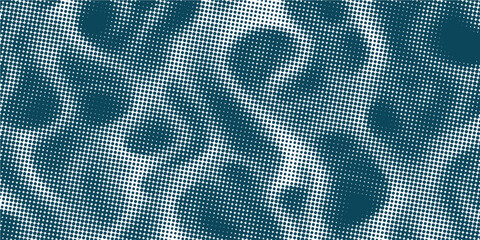 3D abstract dark blue background with dot pattern vector design