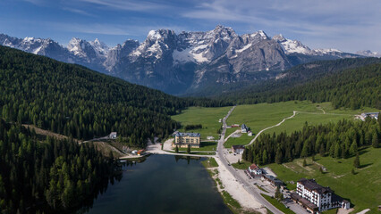 The beauty of the Dolomites, Italy