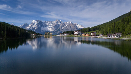 The beauty of the Dolomites, Italy