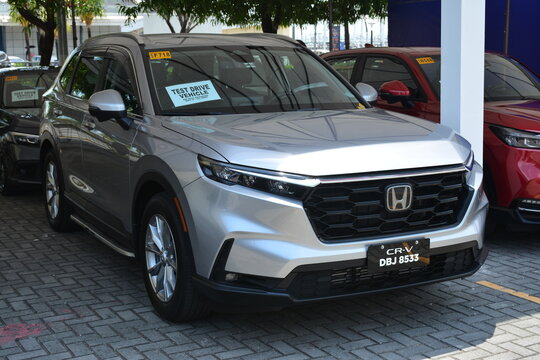 Honda crv at Autofest test drive in Pasay, Philippines