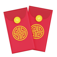 angpao 3D illustration