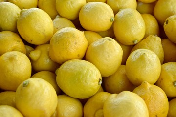 lemons food in the fresh fruit market