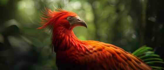 Fototapeta premium A hightech conservation project employs fantastical animal engineering to revive extinct species and enhance biodiversity