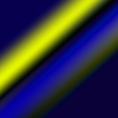 Yellow blue black art