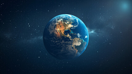 Fototapeta premium moon, earth, space, future