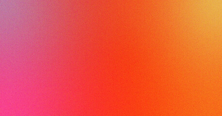 Orange,Yellow and Pink Dynamic Gradient with Fine Grain Texture.