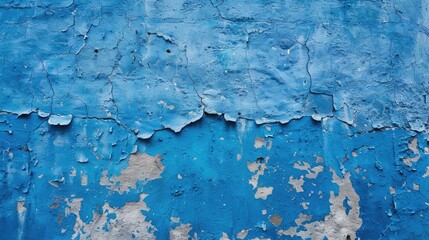 Obraz premium Texture of a blue wall
