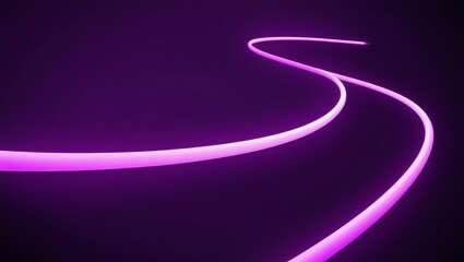 Dark digital abstract background wallpaper with purple waves of light, unique graphic design 