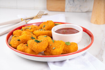 Homemade golden chicken Nuggets