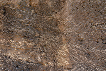 Natural pattern in sandstone formation