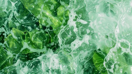 Obraz premium algae fibre texture background