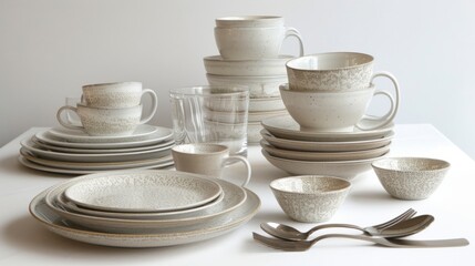 easy tableware,more detial --ar 16:9 Job ID: 92fc2fa7-b5da-4224-a7d1-2b17f9d04607
