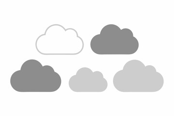 clouds clouds vector illustration 