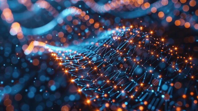 Coding DNA like computer code, digital and scientific, illustration background