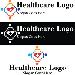 Healthcare logo designed for professional use. 