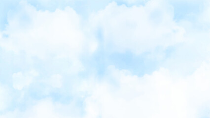 Abstract light sky blue watercolor background, blurred and grainy Blue powder explosion on white background vector.  Blurred and grainy Blue powder explosion on white background.