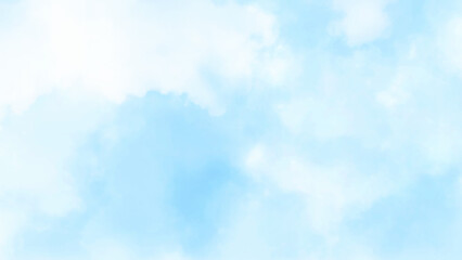 Abstract light sky blue watercolor background, blurred and grainy Blue powder explosion on white background vector.  Blurred and grainy Blue powder explosion on white background.