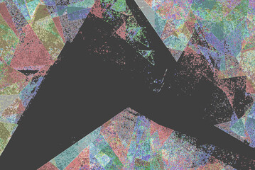 Abstract colorful artistic background 