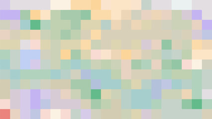 ABSTRACT PIXEL PATTERN BACKGROUND PASTEL COLORFUL MOSAIC GRID DESIGN WITH GEOMETRIC SHAPES VECTOR TEMPLATE GOOD FOR MODERN WEBSITE, WALLPAPER, COVER DESIGN 