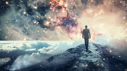 Fototapeta premium Adapting to change is essential in a dynamic market.