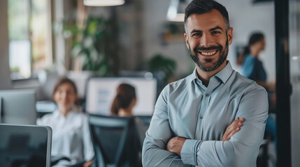 Manager helps the team stay motivated during tough times.