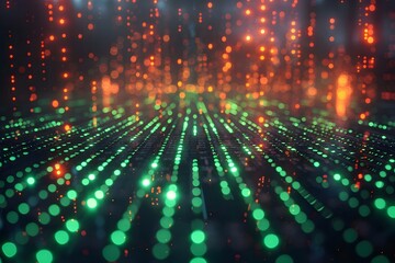 Fototapeta premium Programming code abstract technology background