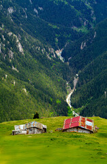 High mountain plateaus of Uzungöl, Turkey, Trabzon, Uzungöl